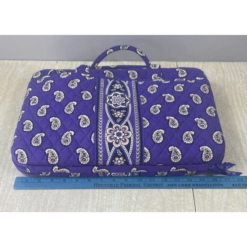 Vera Bradley Hard Shell Laptop, Tablet, I-Pad, or Kindle Crossbody Case
